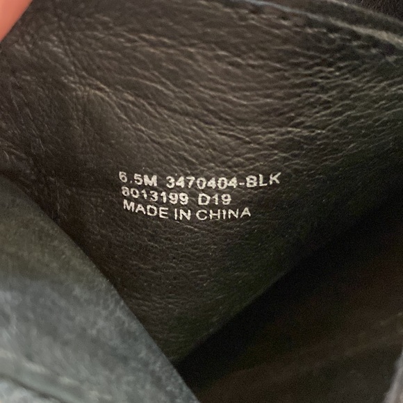 LAST CALL! Like new Frye booties. Black. 6.5. 2.5” heel. Leather upper. - Picture 8 of 8